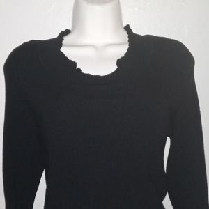 Elegant Black Women's Sweater Size Large